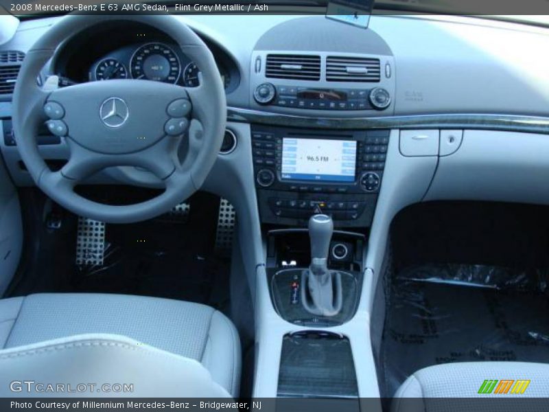 Flint Grey Metallic / Ash 2008 Mercedes-Benz E 63 AMG Sedan