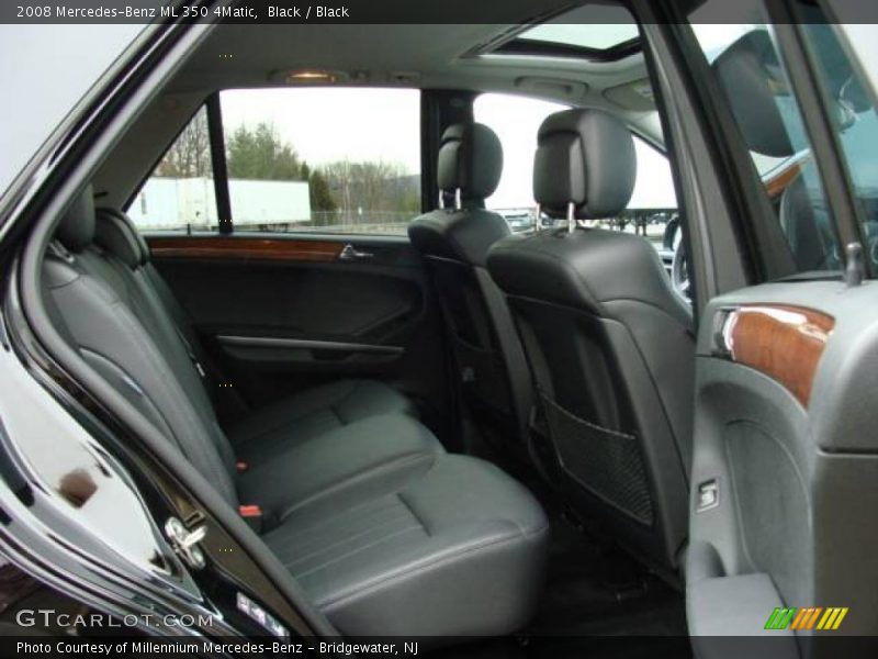 Black / Black 2008 Mercedes-Benz ML 350 4Matic
