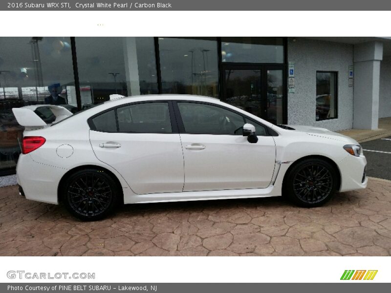  2016 WRX STI Crystal White Pearl