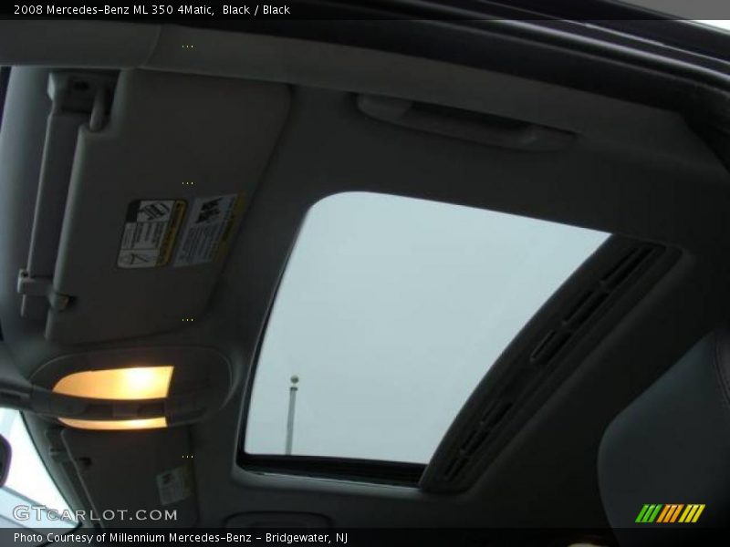 Black / Black 2008 Mercedes-Benz ML 350 4Matic