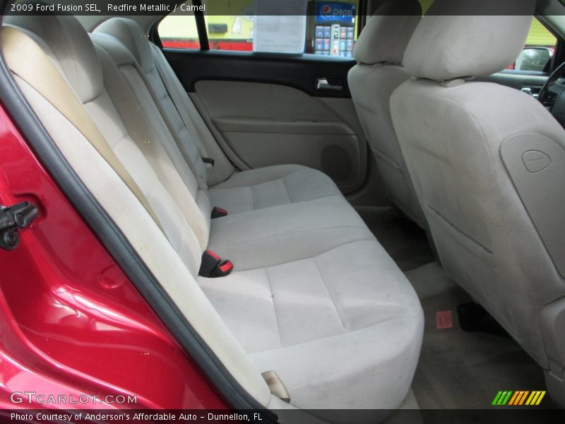 Redfire Metallic / Camel 2009 Ford Fusion SEL