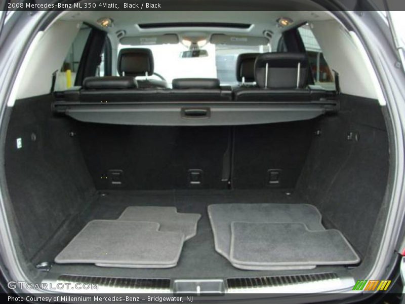 Black / Black 2008 Mercedes-Benz ML 350 4Matic