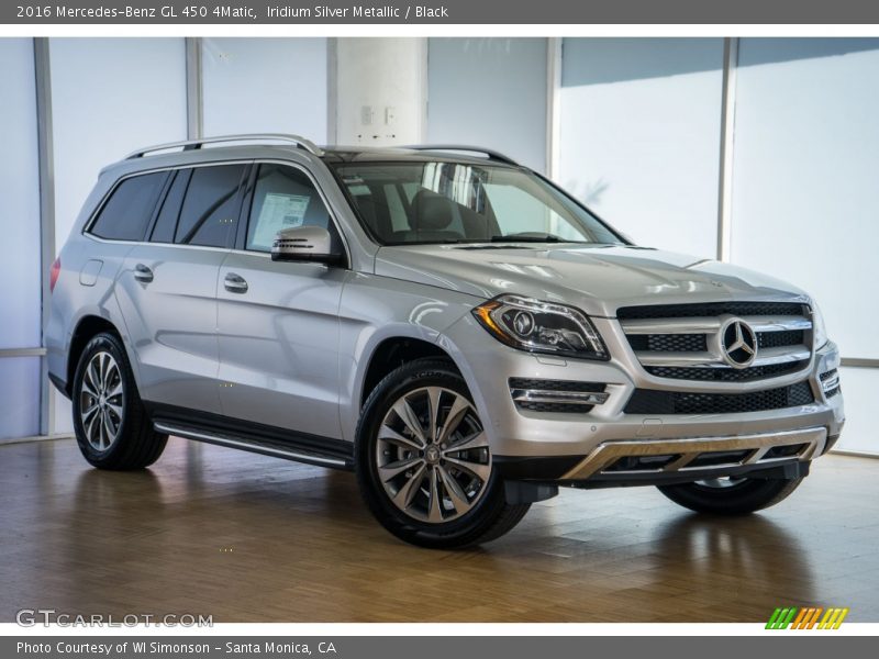 Iridium Silver Metallic / Black 2016 Mercedes-Benz GL 450 4Matic