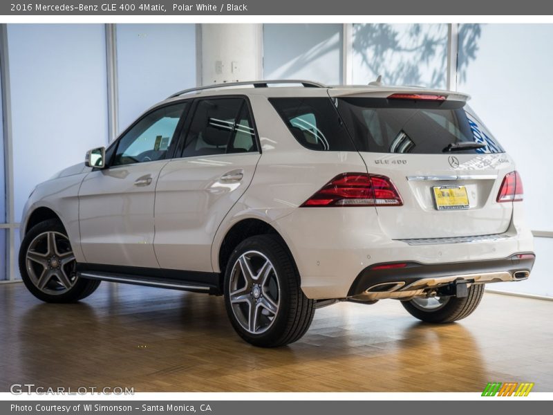 Polar White / Black 2016 Mercedes-Benz GLE 400 4Matic