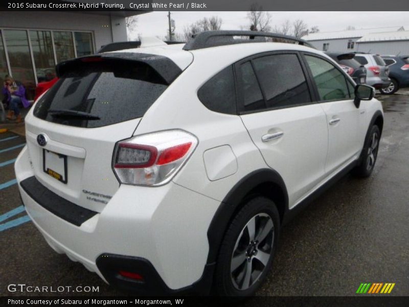 Crystal White Pearl / Black 2016 Subaru Crosstrek Hybrid Touring