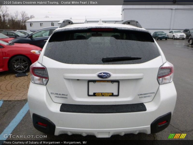 Crystal White Pearl / Black 2016 Subaru Crosstrek Hybrid Touring