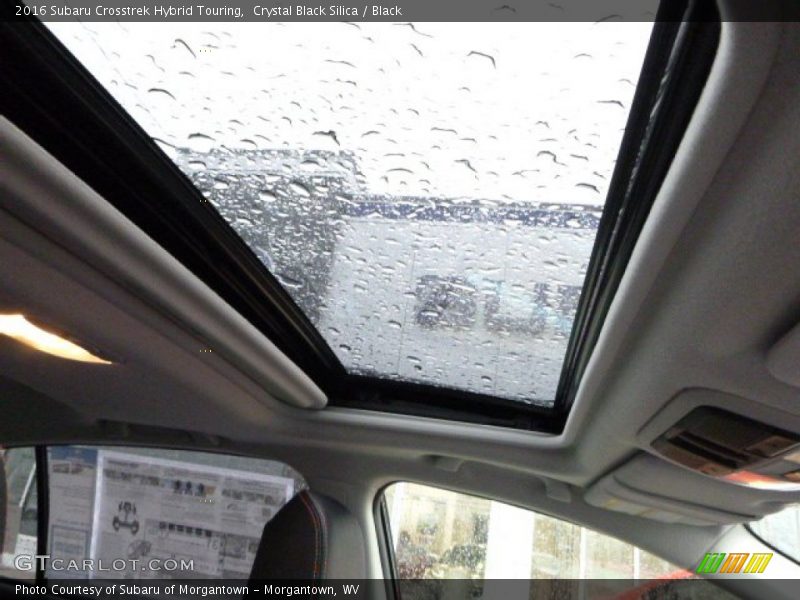 Crystal Black Silica / Black 2016 Subaru Crosstrek Hybrid Touring