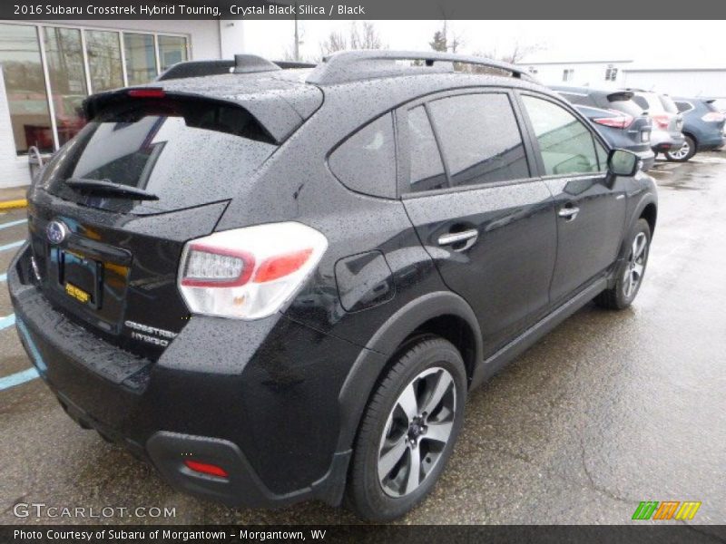 Crystal Black Silica / Black 2016 Subaru Crosstrek Hybrid Touring