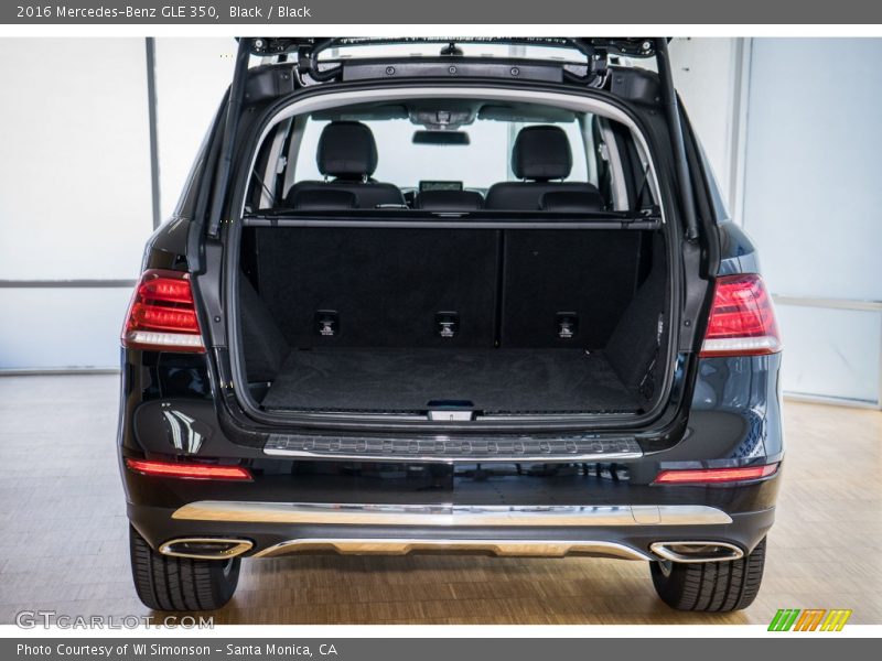 Black / Black 2016 Mercedes-Benz GLE 350
