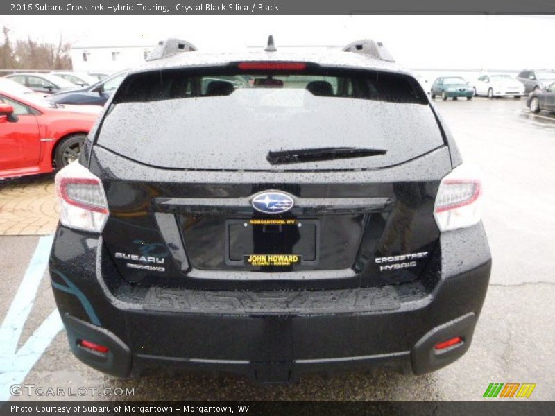 Crystal Black Silica / Black 2016 Subaru Crosstrek Hybrid Touring