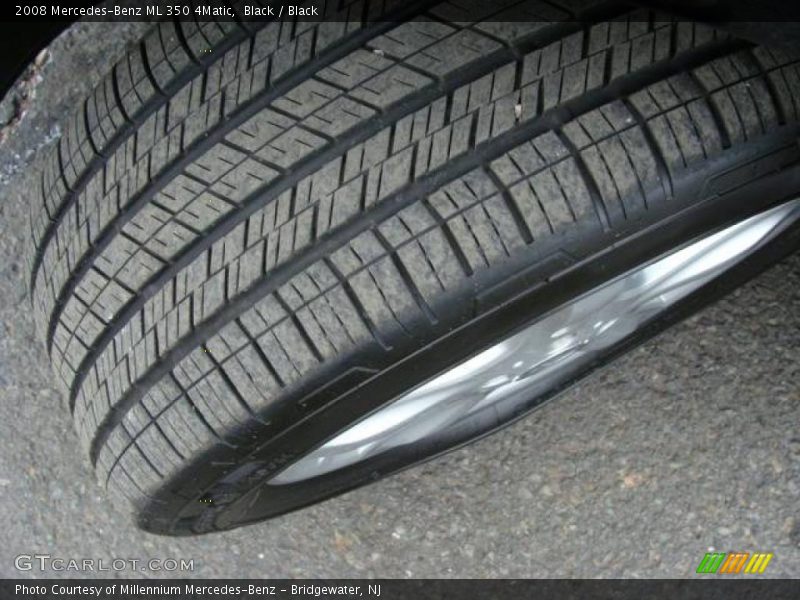 Black / Black 2008 Mercedes-Benz ML 350 4Matic