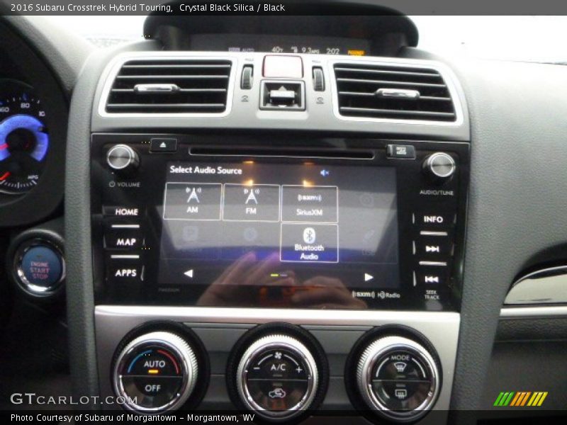 Crystal Black Silica / Black 2016 Subaru Crosstrek Hybrid Touring