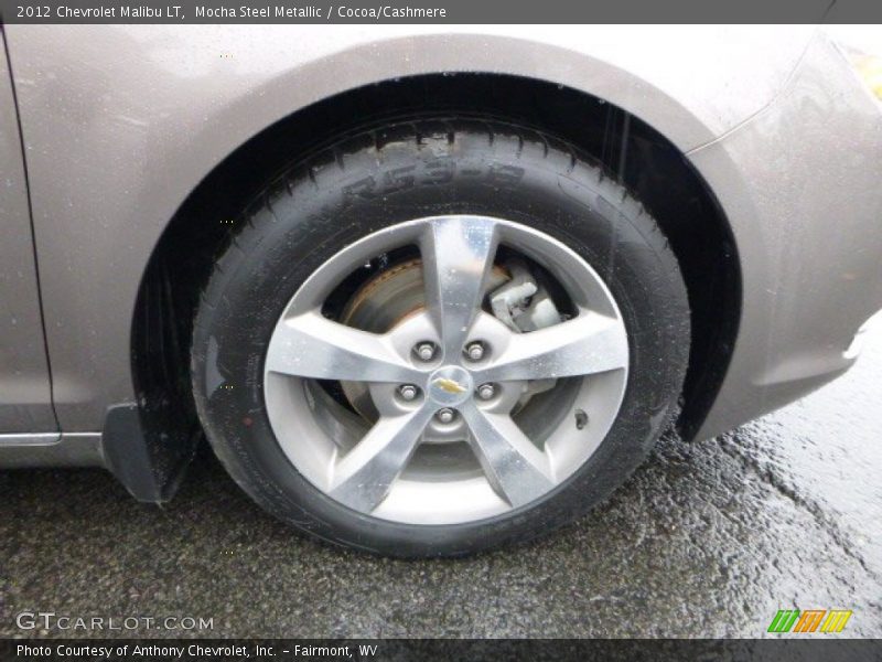 Mocha Steel Metallic / Cocoa/Cashmere 2012 Chevrolet Malibu LT