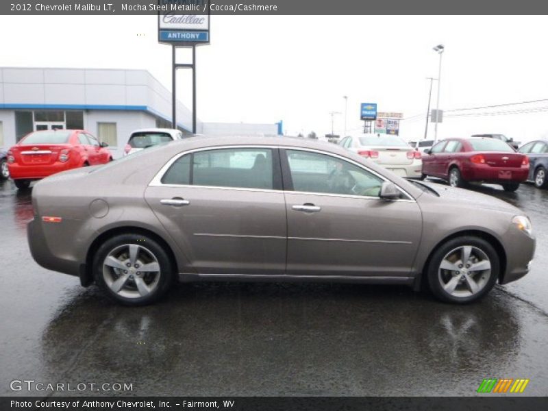 Mocha Steel Metallic / Cocoa/Cashmere 2012 Chevrolet Malibu LT