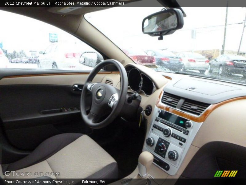 Mocha Steel Metallic / Cocoa/Cashmere 2012 Chevrolet Malibu LT