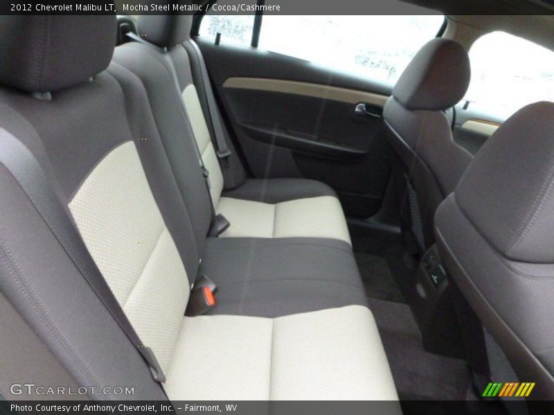 Mocha Steel Metallic / Cocoa/Cashmere 2012 Chevrolet Malibu LT