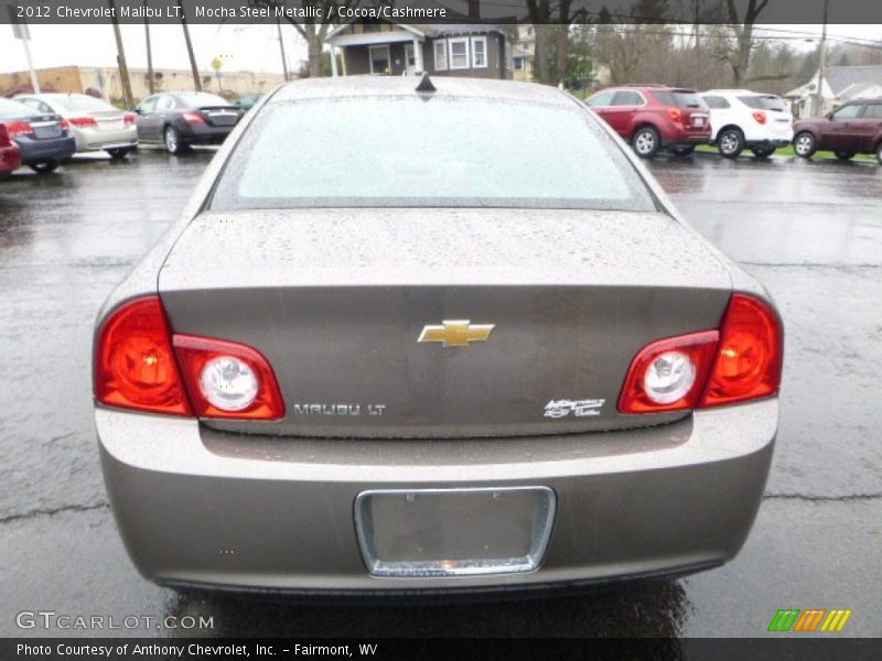 Mocha Steel Metallic / Cocoa/Cashmere 2012 Chevrolet Malibu LT