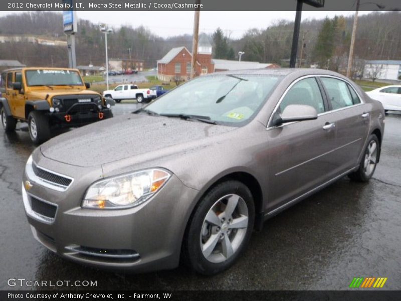 Mocha Steel Metallic / Cocoa/Cashmere 2012 Chevrolet Malibu LT