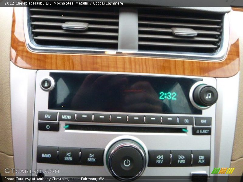 Mocha Steel Metallic / Cocoa/Cashmere 2012 Chevrolet Malibu LT
