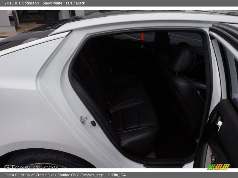 Snow White Pearl / Black 2013 Kia Optima SX
