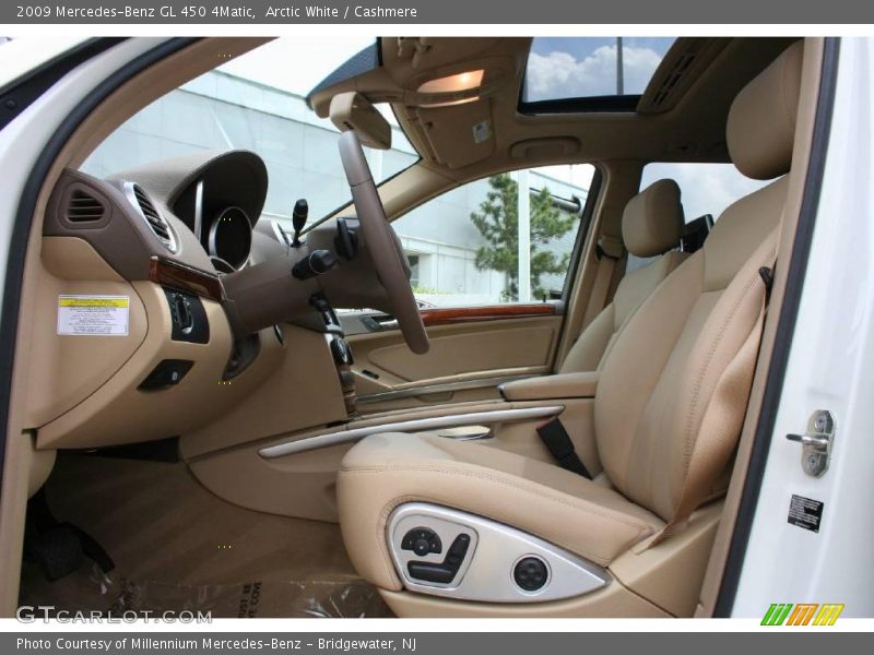 Arctic White / Cashmere 2009 Mercedes-Benz GL 450 4Matic