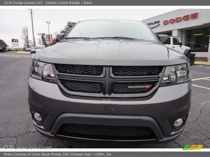 Granite Crystal Metallic / Black 2016 Dodge Journey SXT
