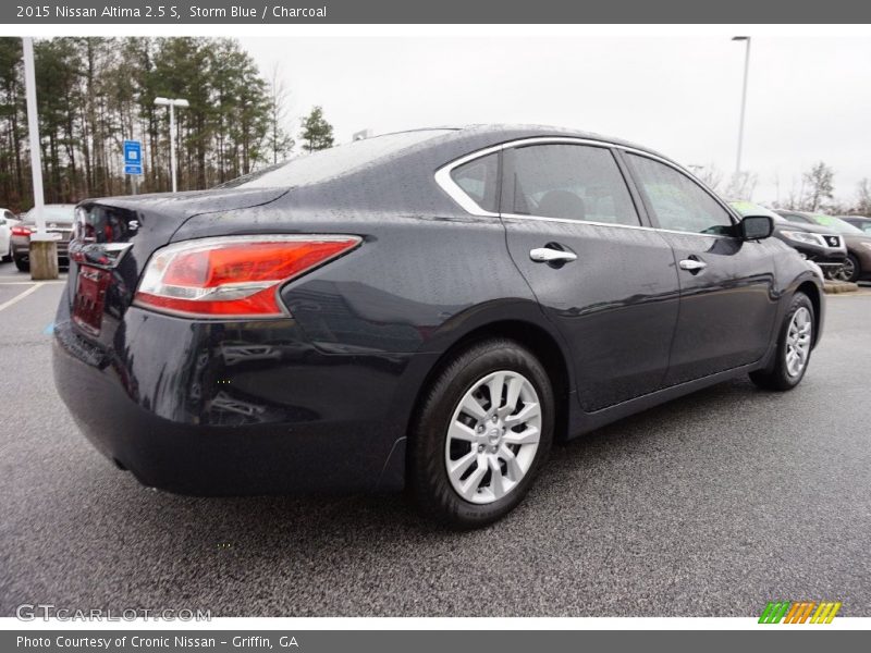 Storm Blue / Charcoal 2015 Nissan Altima 2.5 S