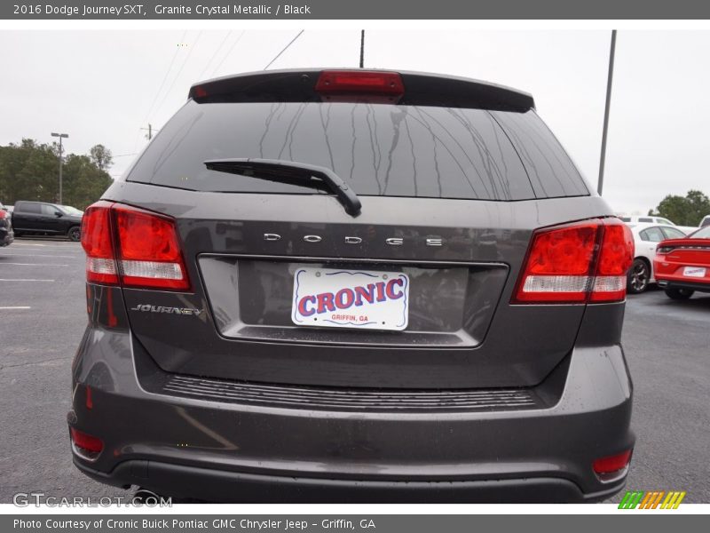 Granite Crystal Metallic / Black 2016 Dodge Journey SXT