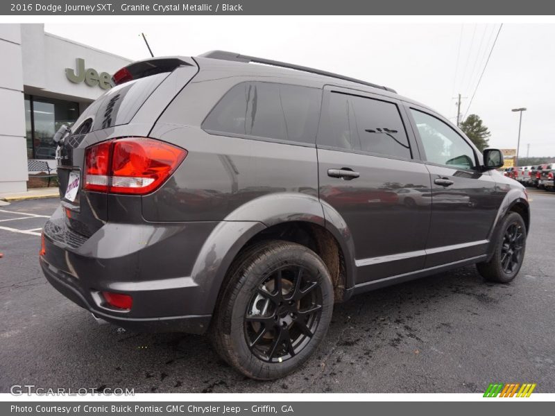 Granite Crystal Metallic / Black 2016 Dodge Journey SXT