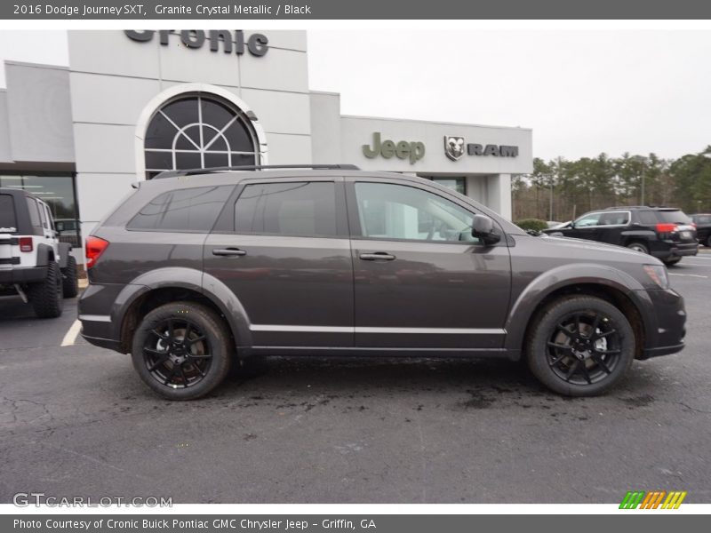 Granite Crystal Metallic / Black 2016 Dodge Journey SXT