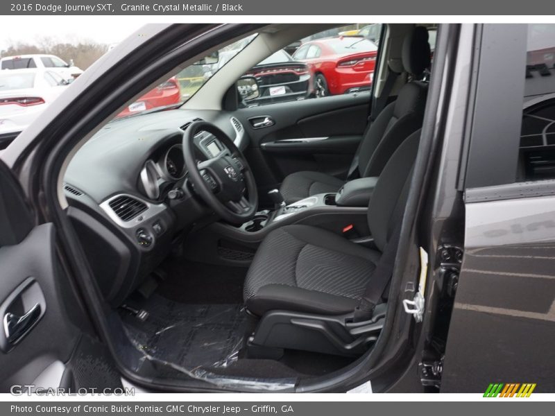 Granite Crystal Metallic / Black 2016 Dodge Journey SXT