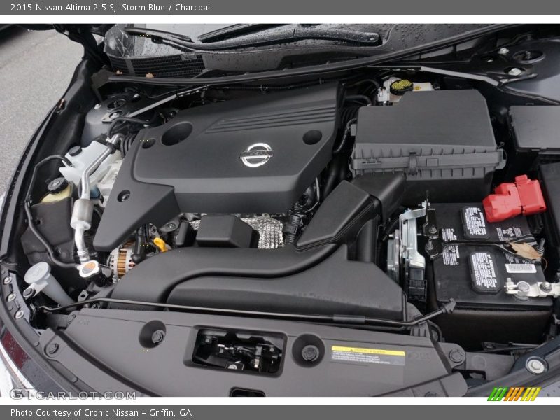 Storm Blue / Charcoal 2015 Nissan Altima 2.5 S