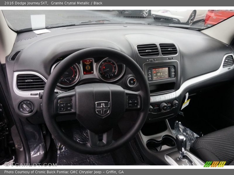 Granite Crystal Metallic / Black 2016 Dodge Journey SXT
