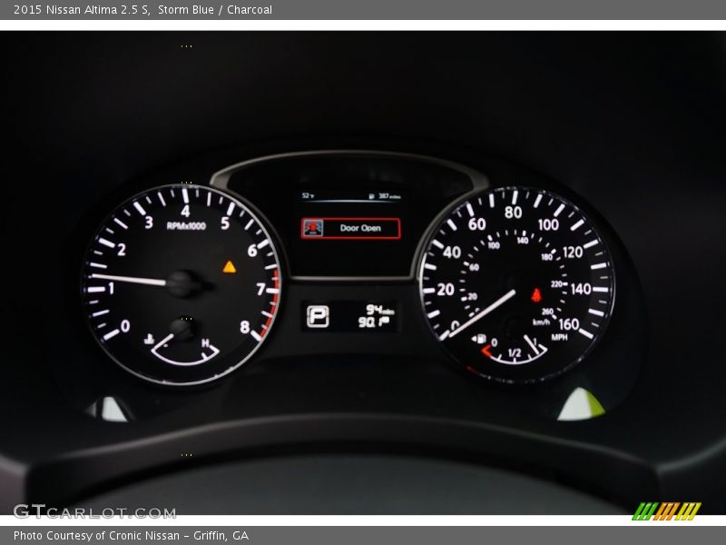 Storm Blue / Charcoal 2015 Nissan Altima 2.5 S