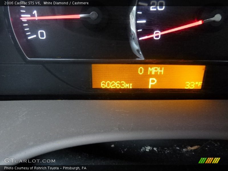 White Diamond / Cashmere 2006 Cadillac STS V6