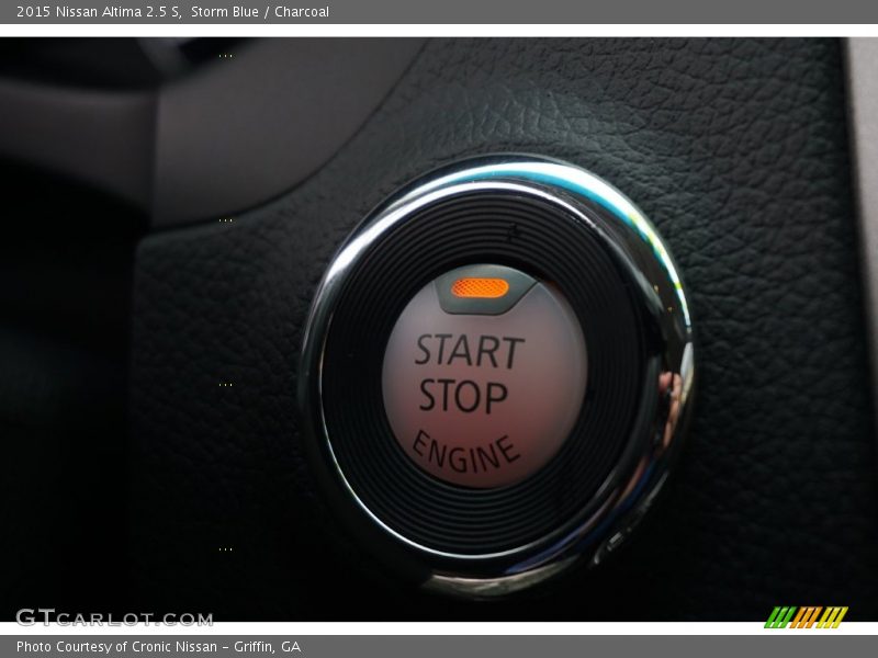 Storm Blue / Charcoal 2015 Nissan Altima 2.5 S