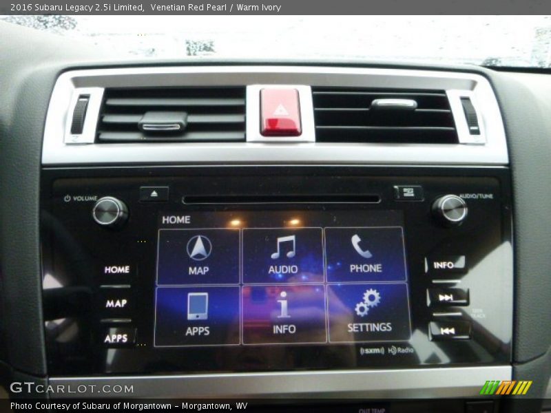 Venetian Red Pearl / Warm Ivory 2016 Subaru Legacy 2.5i Limited