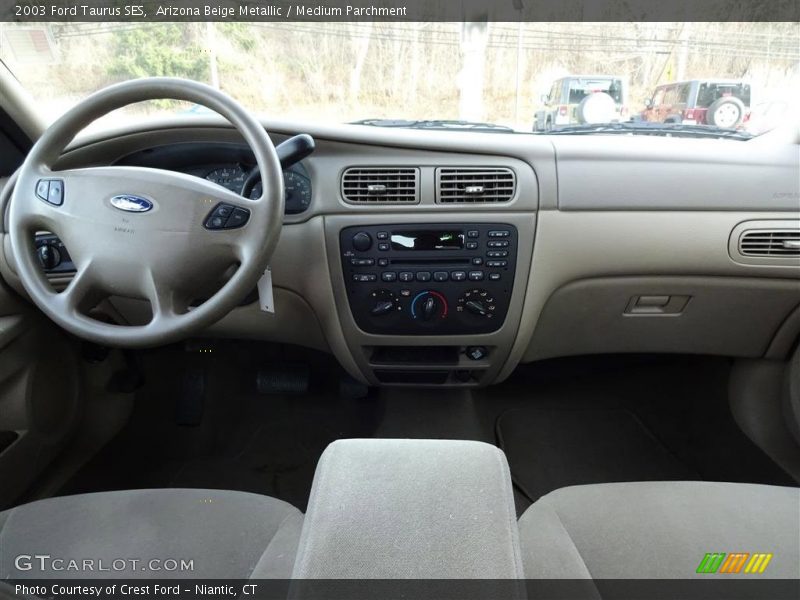 Arizona Beige Metallic / Medium Parchment 2003 Ford Taurus SES