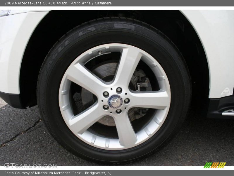 Arctic White / Cashmere 2009 Mercedes-Benz GL 450 4Matic