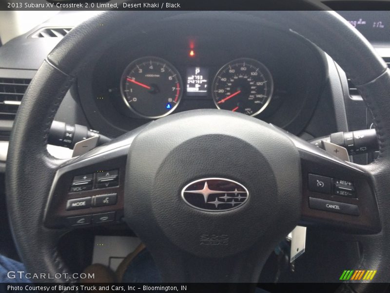 Desert Khaki / Black 2013 Subaru XV Crosstrek 2.0 Limited
