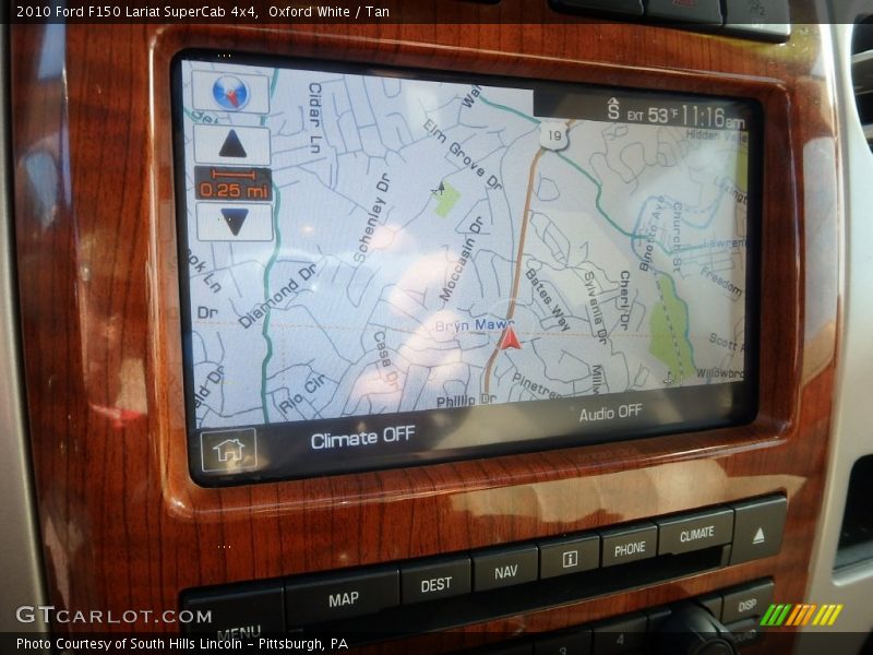 Oxford White / Tan 2010 Ford F150 Lariat SuperCab 4x4