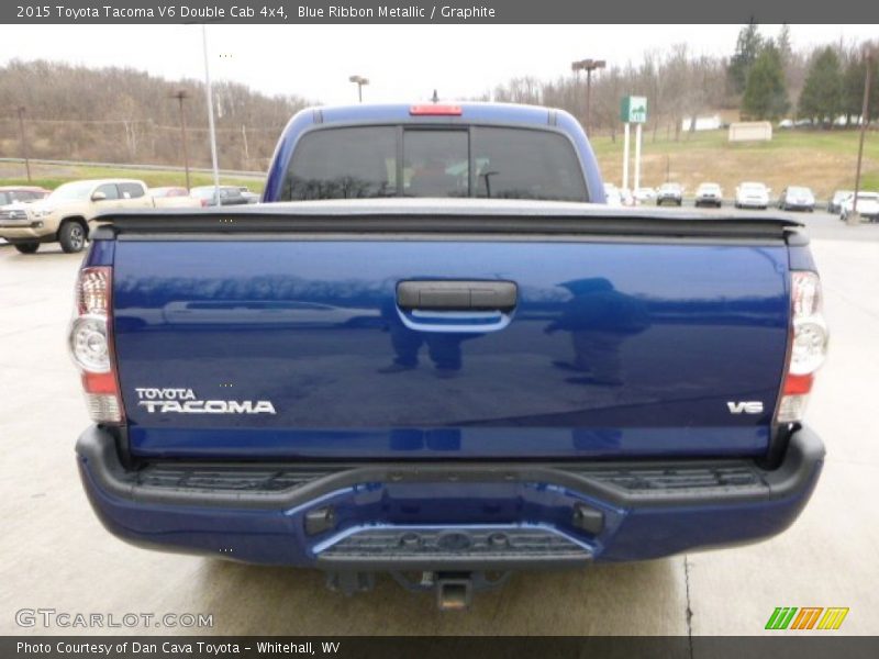 Blue Ribbon Metallic / Graphite 2015 Toyota Tacoma V6 Double Cab 4x4