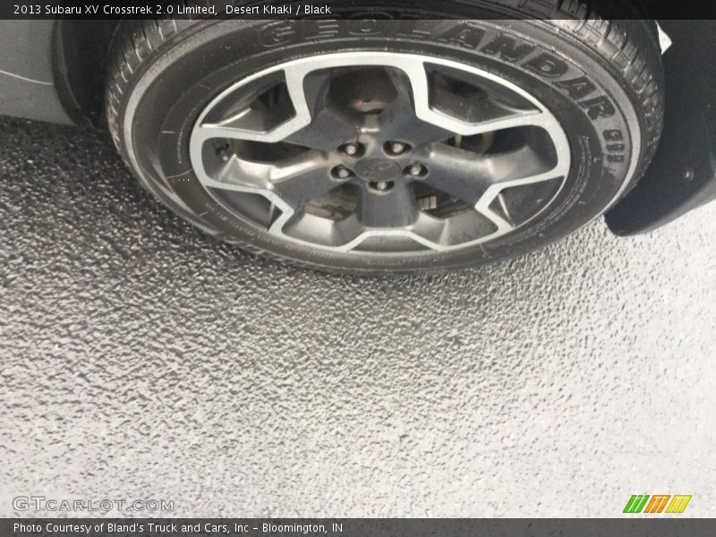 Desert Khaki / Black 2013 Subaru XV Crosstrek 2.0 Limited