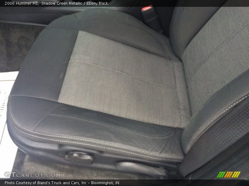 Shadow Green Metallic / Ebony Black 2006 Hummer H3
