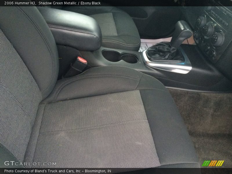 Shadow Green Metallic / Ebony Black 2006 Hummer H3