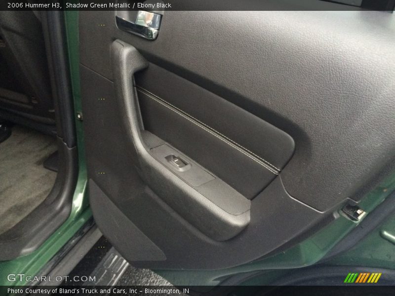Shadow Green Metallic / Ebony Black 2006 Hummer H3