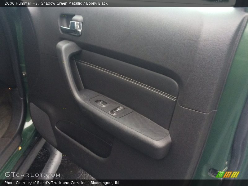 Shadow Green Metallic / Ebony Black 2006 Hummer H3