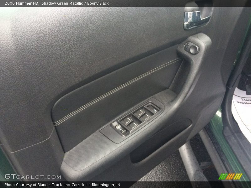 Shadow Green Metallic / Ebony Black 2006 Hummer H3