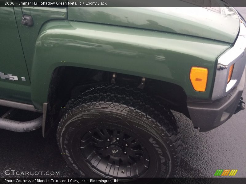 Shadow Green Metallic / Ebony Black 2006 Hummer H3