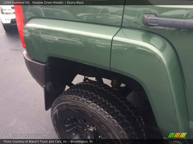 Shadow Green Metallic / Ebony Black 2006 Hummer H3
